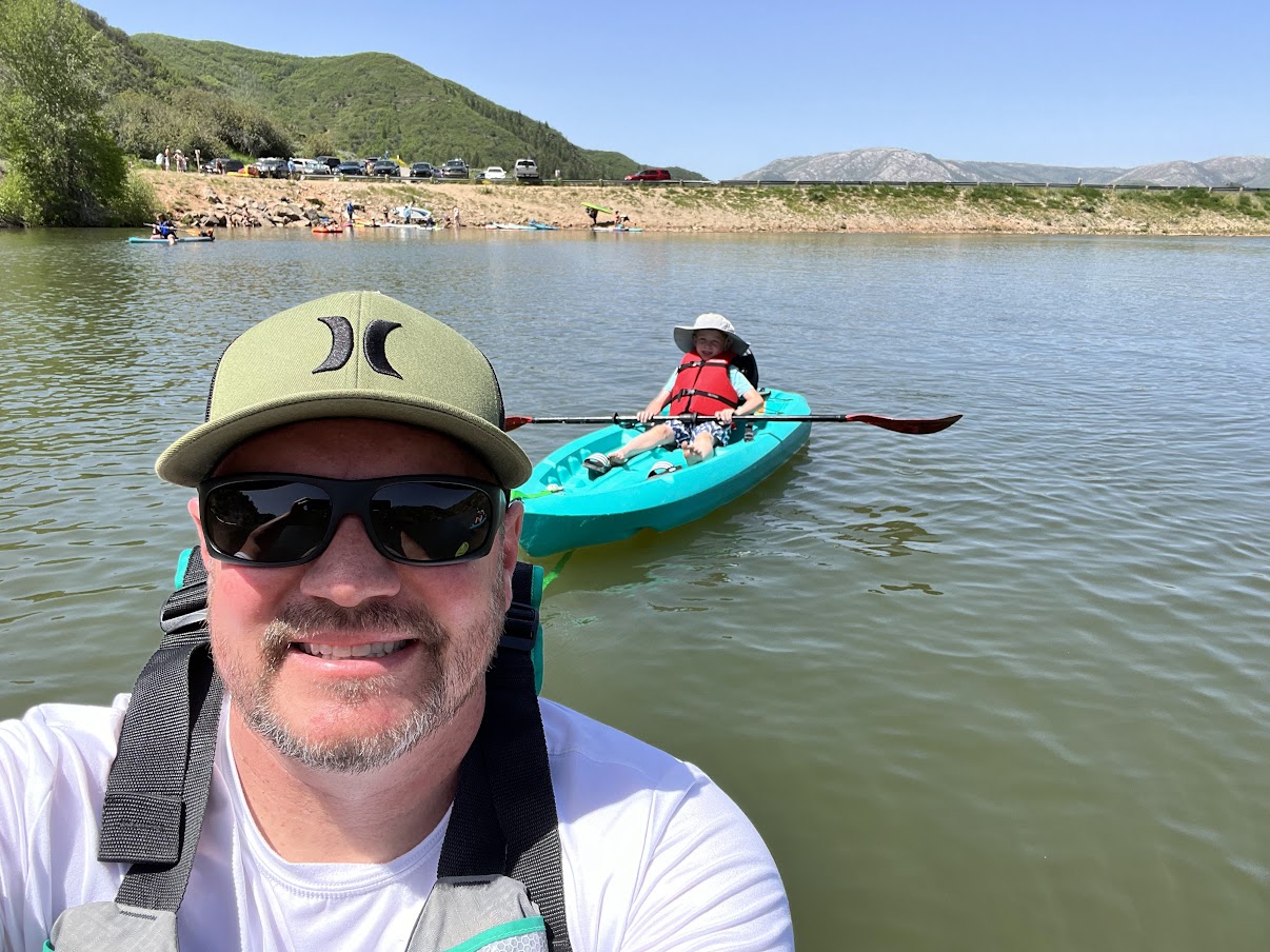 Chris Egbert Kayaking