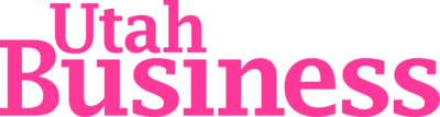 Utah Business Magazine Logo in Pink